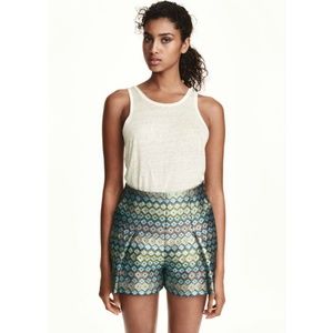 NWT H&M Jacquard Weave Shorts